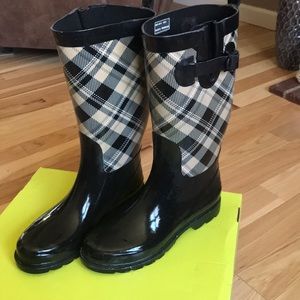 Capelli New York plaid Rain Boots